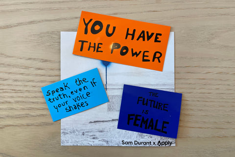 Sam Durant Stickers: Power Pack